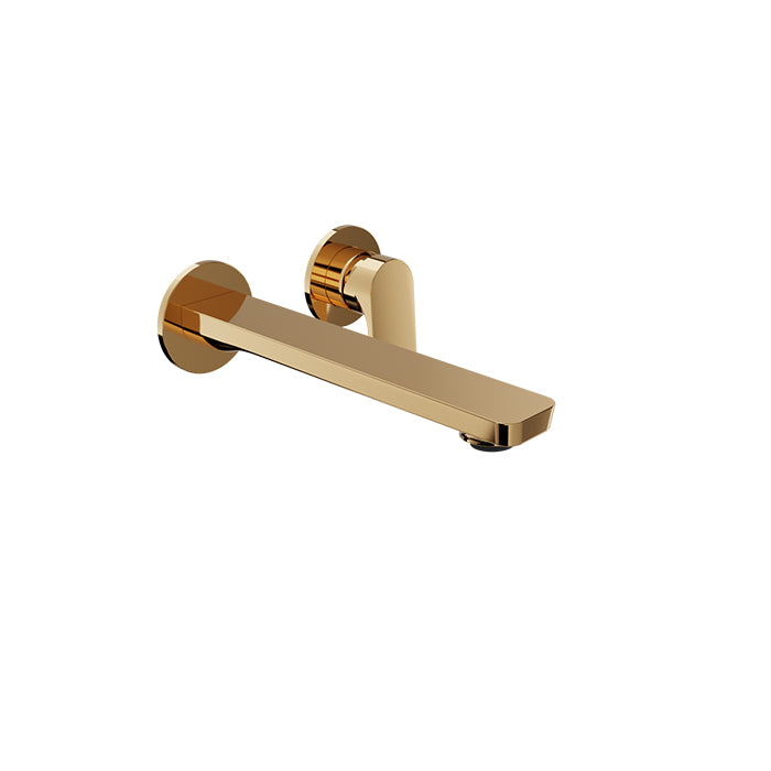 Baril Petite B04 Single Lever Wall-Mounted Lavatory Faucet, Drain Not Included
